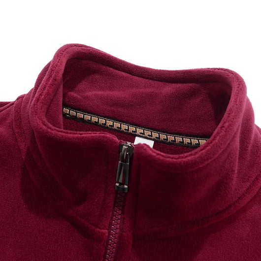 Ethnic Pattern Zip Up