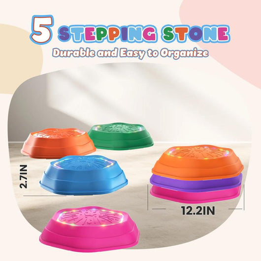 Music & Light Up Stepping Stones