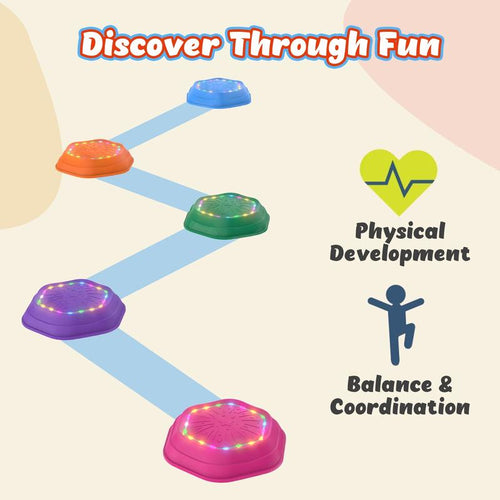 Music & Light Up Stepping Stones