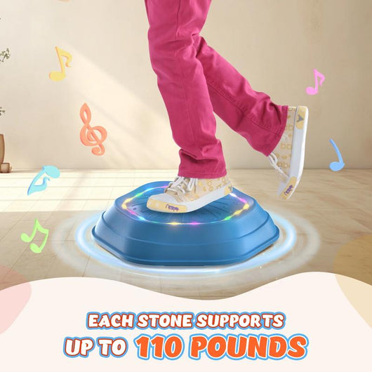 Music & Light Up Stepping Stones